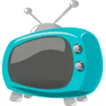 TV-apparaten in vektorbild