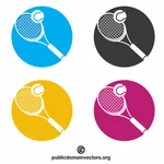 Tennis school logo