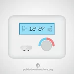 Thermostat vector graphics