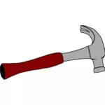 Carpenter hammer vector image
