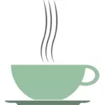 Dessin vectoriel de tasse à café