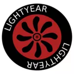 Immagine vettoriale di pneumatici lightyear
