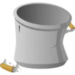 Broken pot