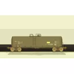 Vektorové ilustrace kontejner vlaku