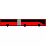 Красный автобус изображение
