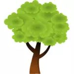 Pohon gambar vektor musim semi