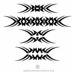 部族の入れ墨のデザイン