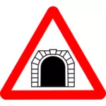 Tunel drogowy znak