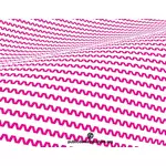 물결 모양의 핑크 패턴