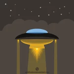 UFO lys