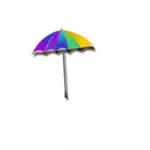 Grafica vectoriala de umbrela rainbow