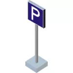 Verkehrszeichen Parkplatz
