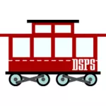 Train wagon vector graphics