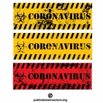 Varning Coronavirus