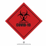 科维德-19警告符号
