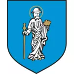オルシュティン市の紋章のベクトル画像