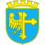 Clip-art Vector brasão de armas da cidade de Opole