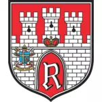 Векторная иллюстрация герб города Радом