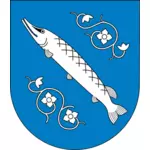 Clip-art Vector brasão de armas da cidade de Rybnik