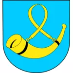 Vector graphics of coat of arms of Tychy City