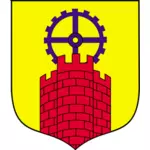 Vektor-ClipArt-Grafik des Wappens der Stadt Zabrze