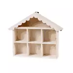 Dřevěná hračka dům