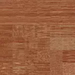 Houten vloer in bruine kleur