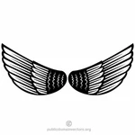 Flügel Federn