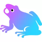 Colorful frog