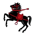 Clipart vetorial do emblema do município de Seuzach