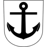 Aussersihl герб Векторный рисунок