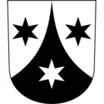 Weisslingen escudo ilustración vectorial