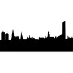 Wroclaw silhouette vector illustration