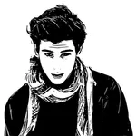 Молодой человек с шарфиком