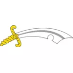 Gambar vektor pedang