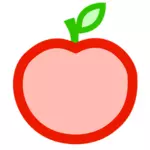 رسومات المتجهات رمز التفاح