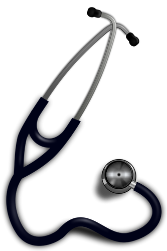 Stethoscope vector clip art image